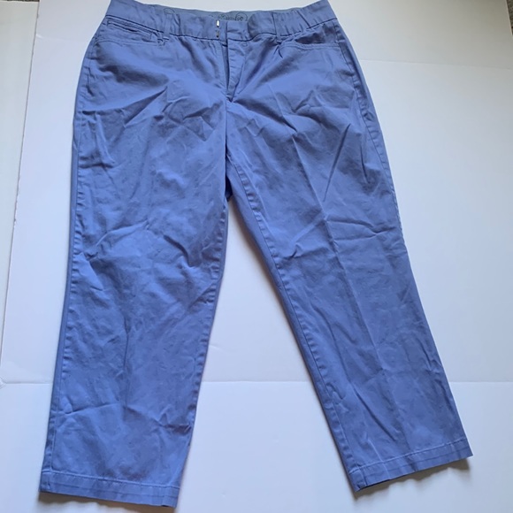 JM collection, 12, blue , cropped pants - Picture 1 of 5